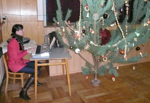 Mikulášské zpívání u stromečku - 3.12.2010